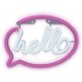 Luz Led Neon Em Forma De Letras Hello