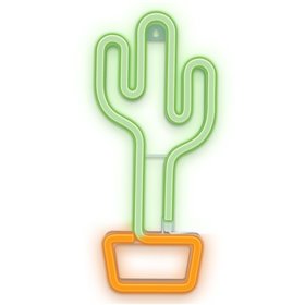 Luz Led Neon Em Forma De Cacto
