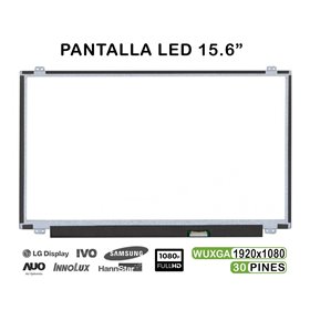 Ecrã LED de 15.6" Full Hd Ips LP156Wf4 (Sp)(B1) LP156Wf4-Spb1 LP156Wf6
