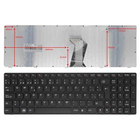 Teclado para Portatil IBM / Lenovo G580 G580A G585 G585A Z580 V580 Series