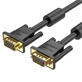 Cabo SVGA Vention DAEBG/ VGA Macho - VGA Macho/ 1.5m/ Preto