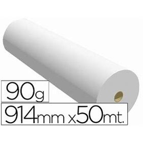 Rolo PLOTTER 914mmx50mx50/90Gr./EXTRA- Caixa 2 unid.