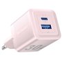Carregador de Parede GaN Vention FEQP0-EU/ 1xUSB-C/ 1xUSB/ 30W