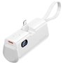Powerbank 4800mAh Vention FHRW0/ 22.5W/ Branca