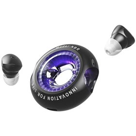 Auriculares Bluetooth Vention NBRB0 com caixa de carregamento/ Autonomia 6h/ Pretos