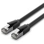 Cabo de Rede RJ45 UTP 26AWG Vention IKKBJ Cat.8/ Gaming/ 5m/ Preto
