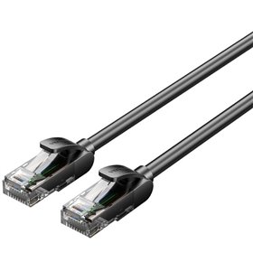 Cabo de Rede RJ45 UTP Vention IABBF Cat.5e/ 1m/ Preto