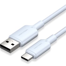 Cabo USB 2.0 USB-C Vention CTQLH/ USB-C Macho - USB Macho/ Até 60W/ 480Mbps/ 2m/ Azul