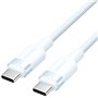 Cabo USB 2.0 USB-C 3A Vention TRDSF/ USB-C Macho - USB-C Macho/ Até 60W/ 480Mbps/ 1m/ Azul