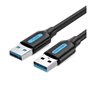 Cabo USB 3.0 Vention CONBG/ USB Macho - USB Macho/ 5Gbps/ 1.5m/ Preto