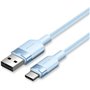 Cabo USB 2.0 USB-C Vention CTNLH/ USB-C Macho - USB Macho/ Até 60W/ 480Mbps/ 2m/ Azul