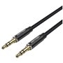 Cabo Stereo Vention BAWBI/ Jack 3.5 Macho - Jack 3.5 Macho/ 3m/ Preto