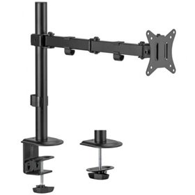 Suporte de mesa para monitor e TV Aisens DT32TSR-147/Giratório/Inclinável/Até 9 kg