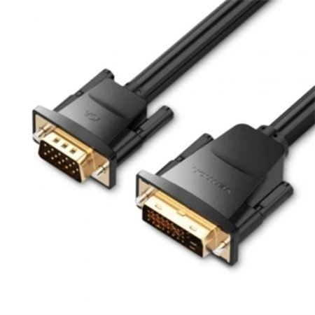Cabo Conversor Vention EABBG, DVI Macho - VGA Macho, 1.5m, Preto