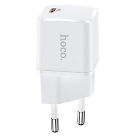 Carregador USB-C (PD) de 20W, Hoco N10 - Branco