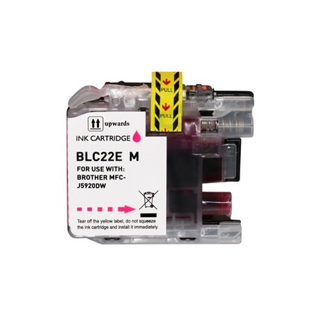 Brother LC22E Tinteiro Magenta - Compatível