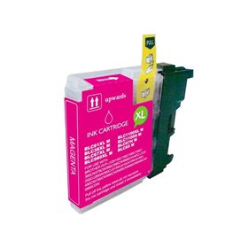 Brother LC980XL/LC1100XL/LC985XL Tinteiro Magenta - Compatível