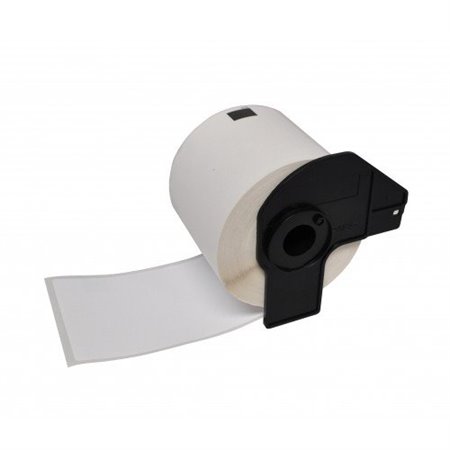 Brother DK11208 - Etiquetas Precortadas de Endereço Grandes - 38x90 mm - 400 Unidades - Texto Preto sobre fundo branco - Compatí