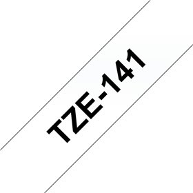 Brother TZe141 Cinta Laminada de Etiquetas - Compatível