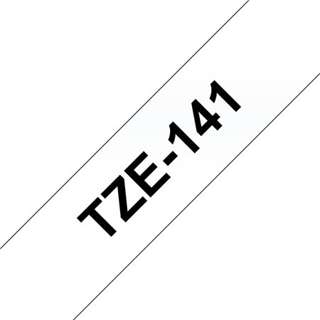 Brother TZe141 Cinta Laminada de Etiquetas - Compatível