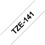 Brother TZe141 Cinta Laminada de Etiquetas - Compatível