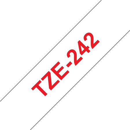 Brother TZe242 Cinta Laminada de Etiquetas - Compatível