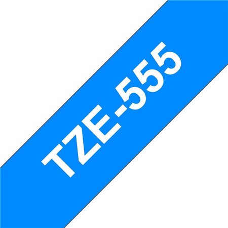 Brother TZe555 Cinta Laminada de Etiquetas - Compatível